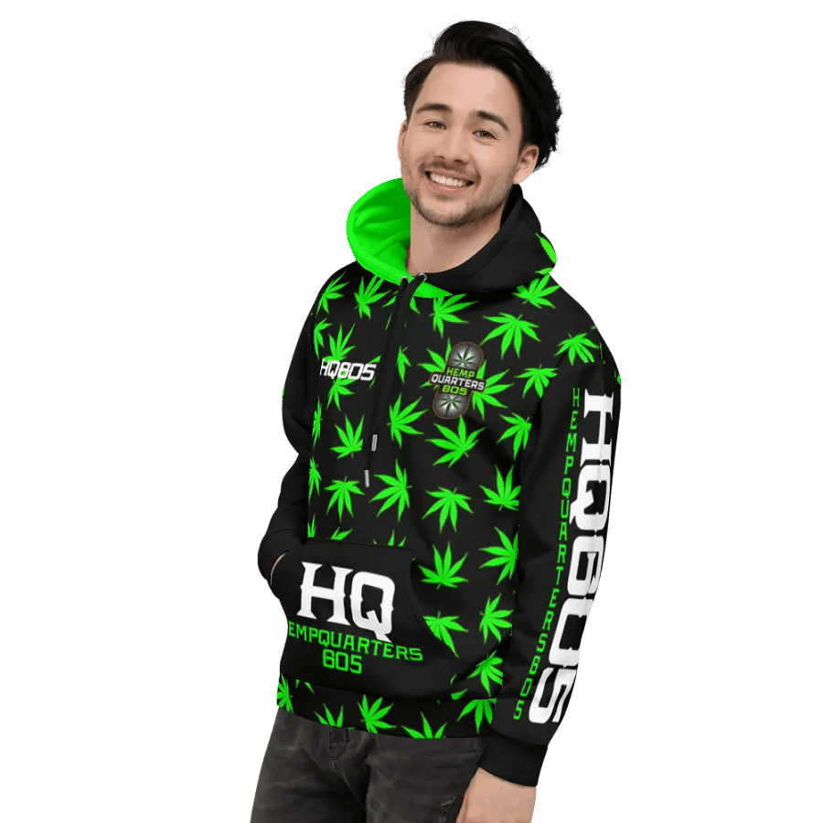 HempQuarters Neon Green Hoodie product image (6)