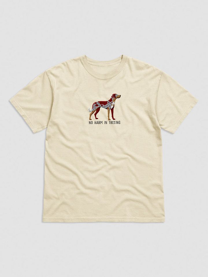 No Harm Treeing T-Shirt(Embroidered) of a Catahoula Leopard Dog(Red Merle) product image (33)