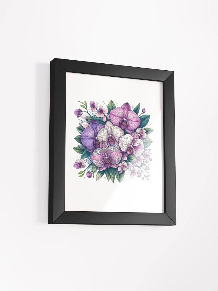 Orchid Symphony Framed Poster product image (14)