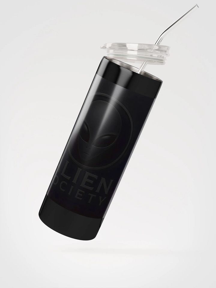 Black on black Alien Society Stainless Steel Tumbler product image (2)