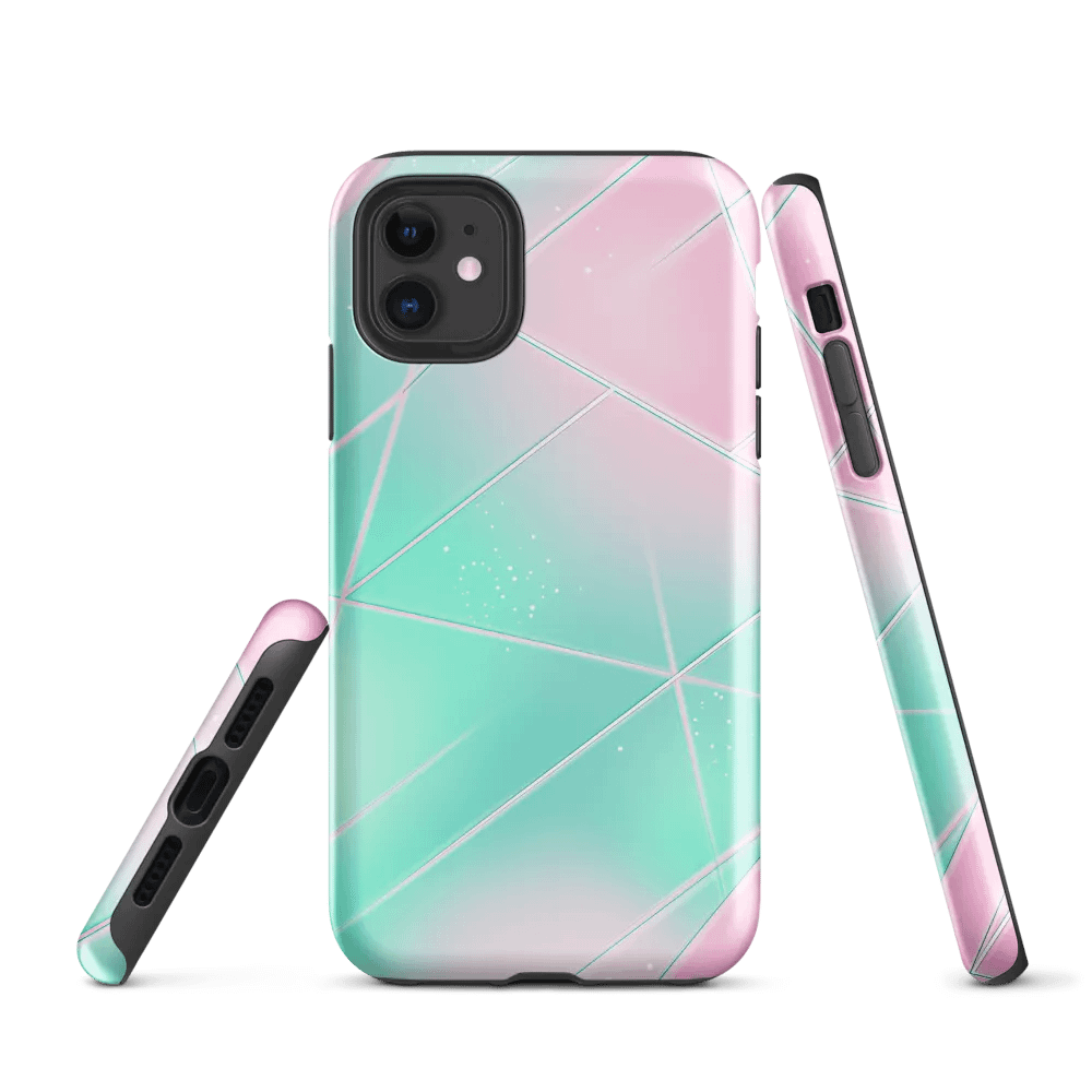 Retro Today Vaporwave Lines iPhone Case product image (1)