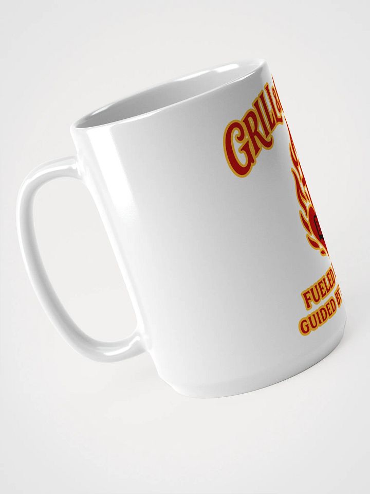 Grill & Gospel Mug – Fueled by BBQ, Guided by the Word | Christian BBQ Coffee Cup product image (2)