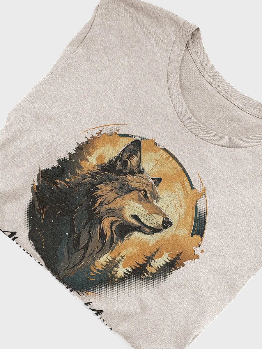 Wolf shirt, Spirit Ally, Gift-for Hiker, Wolf Lovers Gift, Wild Nature, Gift for Wolf Lover, Hiking t-shirt. Camping tee product image (12)