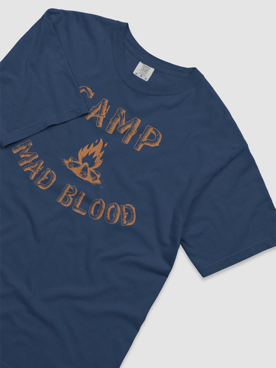 Camp Mad Blood Comfort Colors T - Navy product image (3)