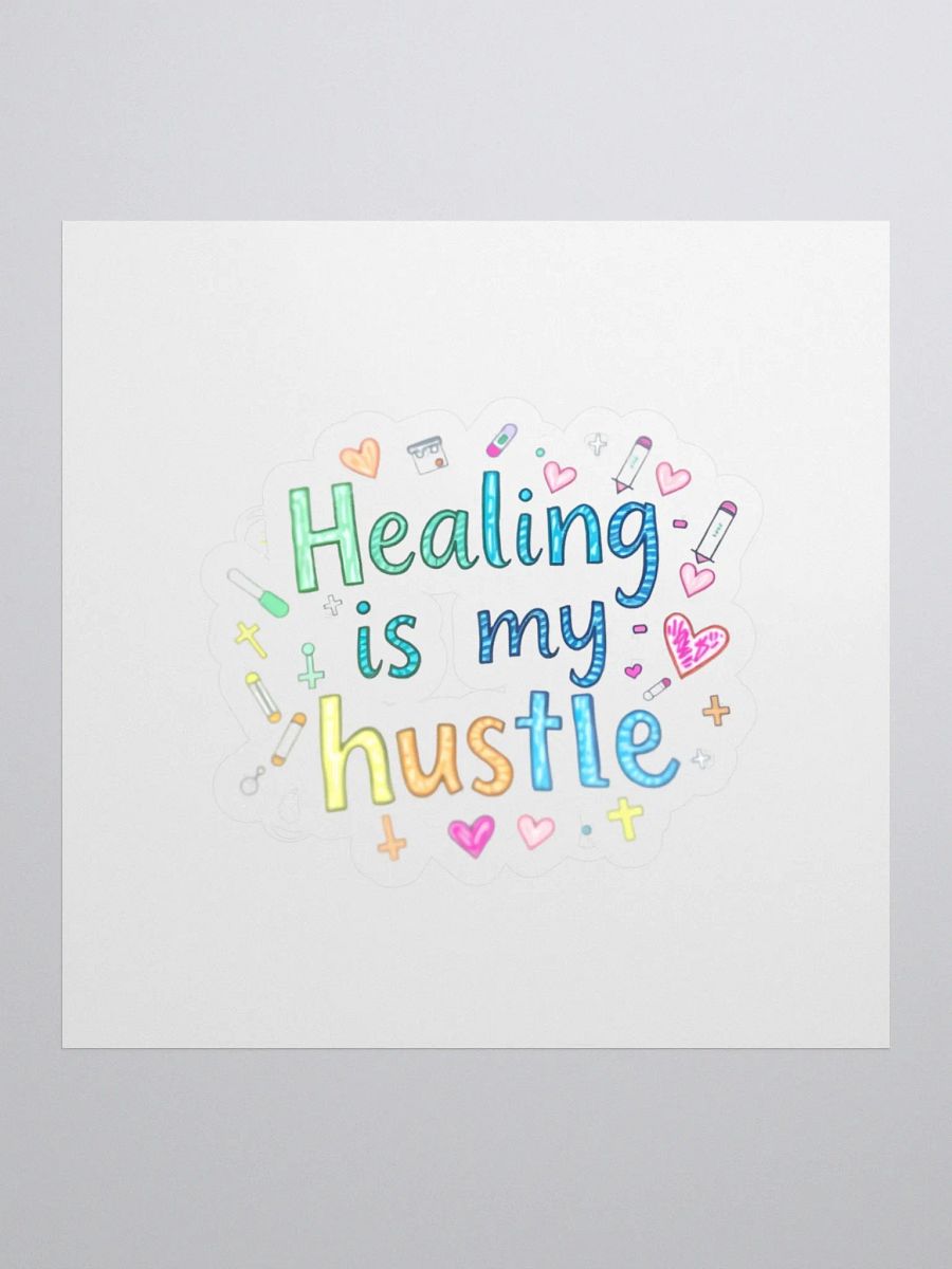 Healing Hustle Kiss Cut Stickers product image (1)