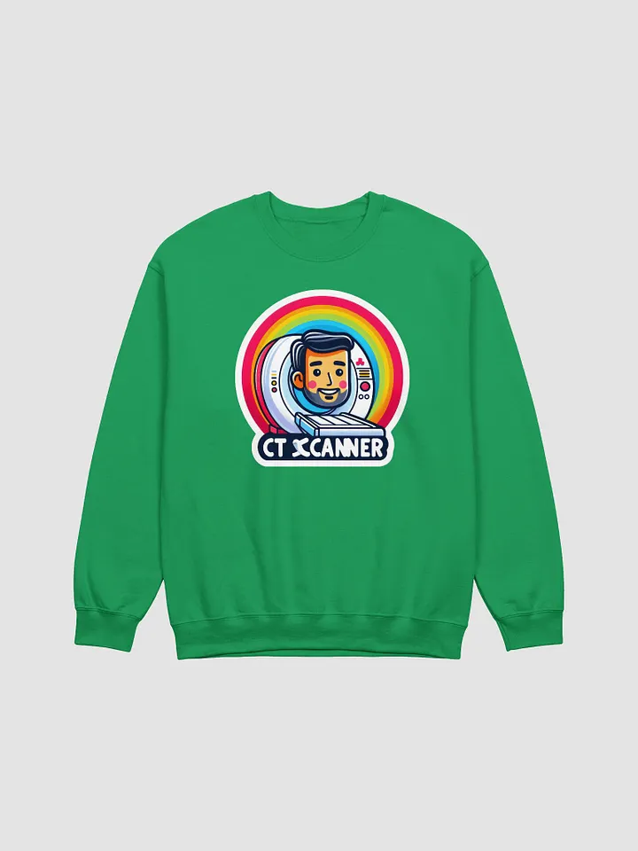 Rainbow CT Scanner Cartoon Sweatshirt product image (7)