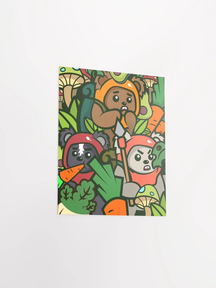 Day Bear Garden Poster Print product image (15)