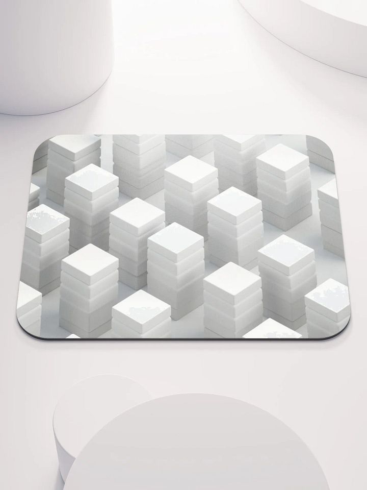 Repetitive Tower Grid Mouse Pad product image (1)