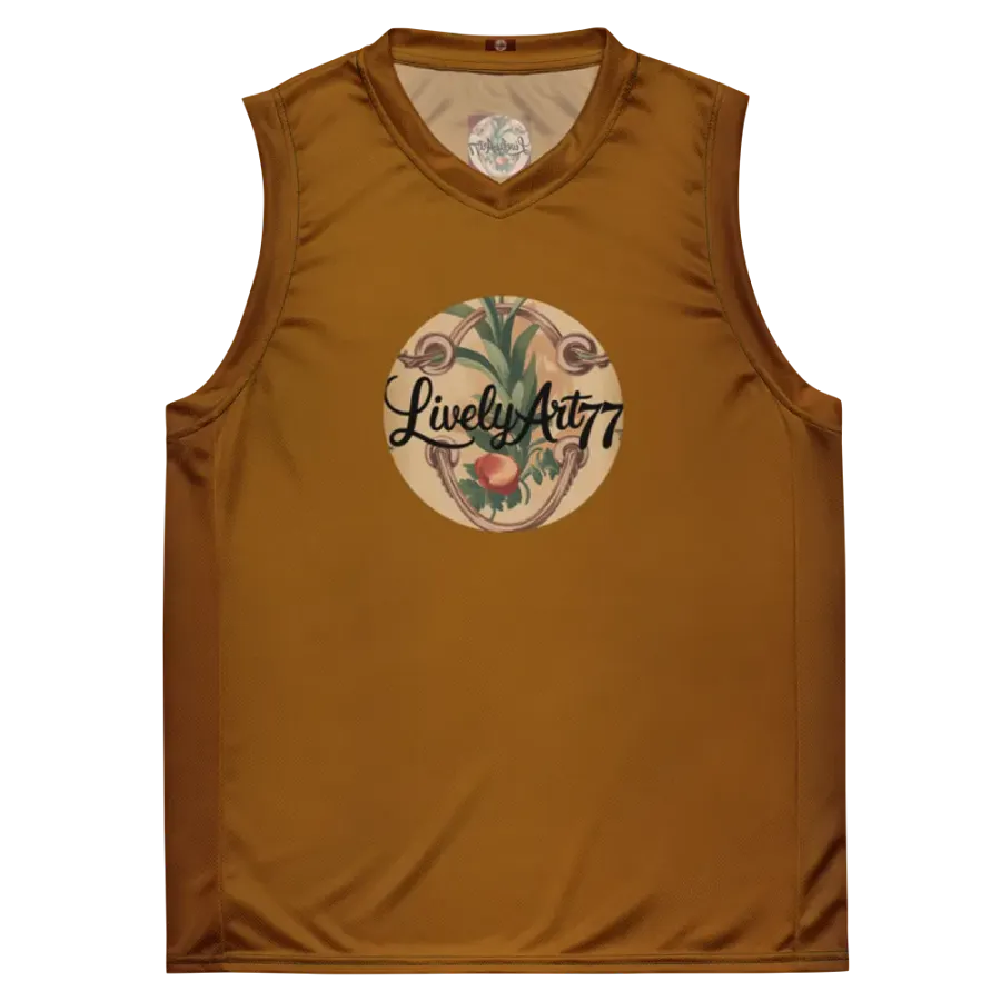 Lively Artz Floral Basketball Jersey product image (2)