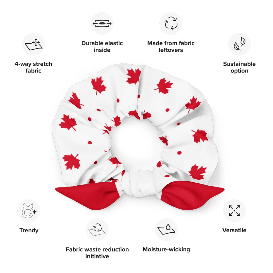 Canada Scrunchie with Bow product image (12)