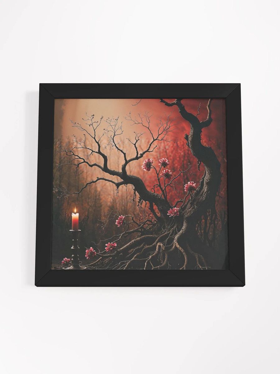 Candlelit Flora Framed Print product image (34)