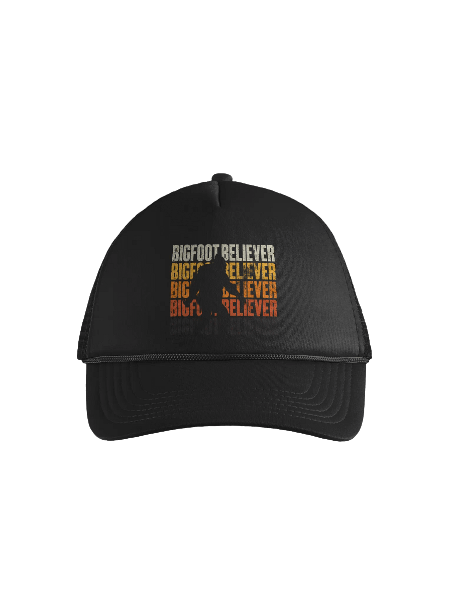 Bigfoot Believer Foam Trucker Hat product image (1)