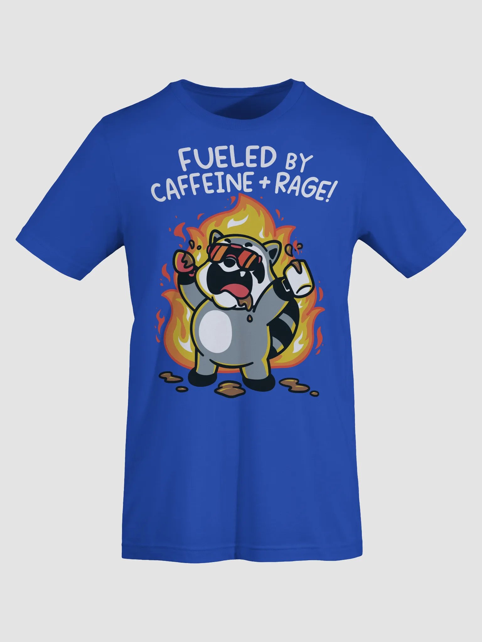 Caffeine & Rage Athletic Tee product image (48)