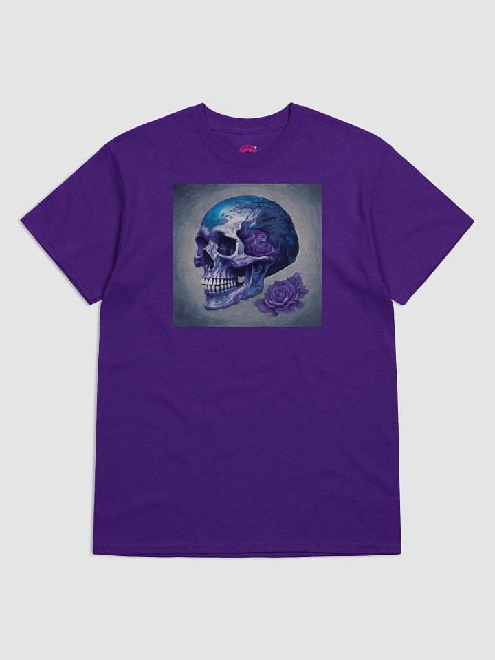 Surreal Skull and Raven T-Shirt product image (1)