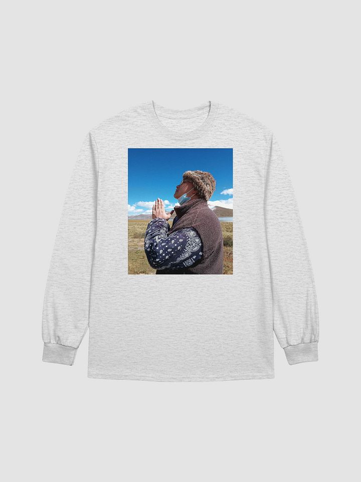 Gildan Ultra Cotton Long Sleeve T-Shirt: pray product image (11)