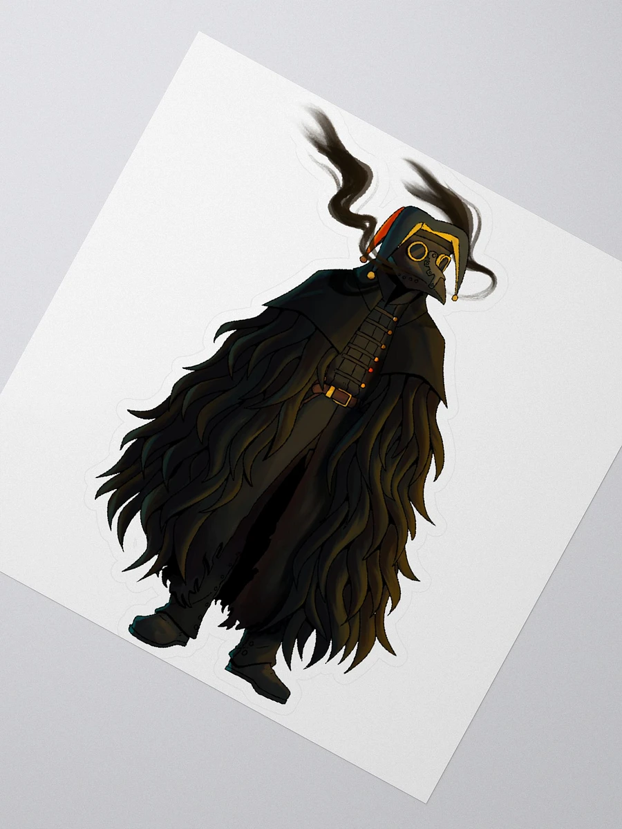 Plague Jester Sky Art Sticker product image (2)