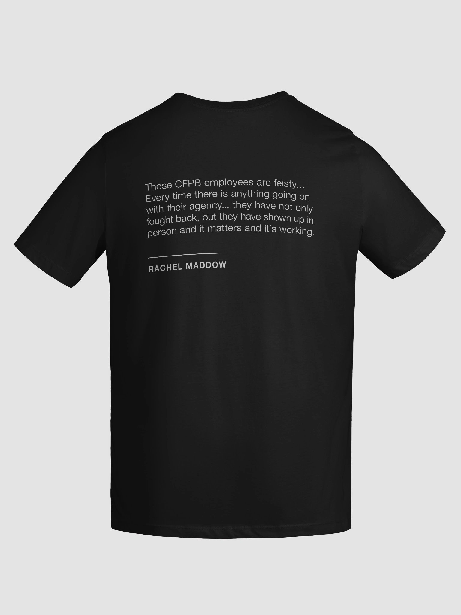 Those CFPB Employees Are Feisty Women's Cut T-Shirt (White) product image (19)