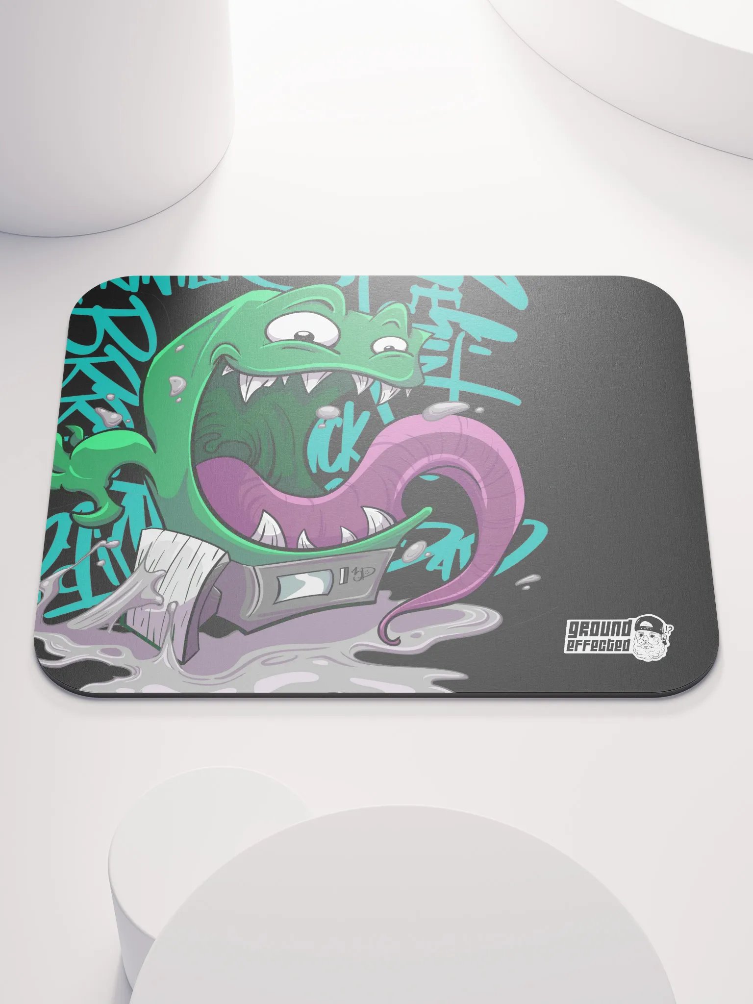 Printer Monster (Mouse Mat) product image (1)
