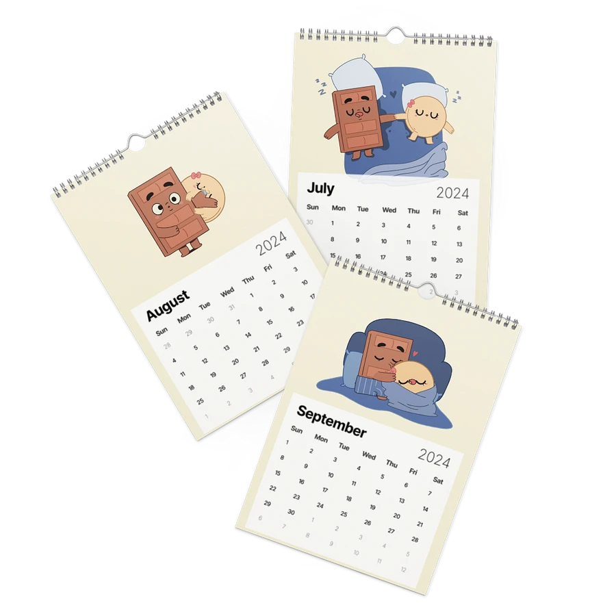 2024 Choco & Pancake Wall Calendar product image (11)