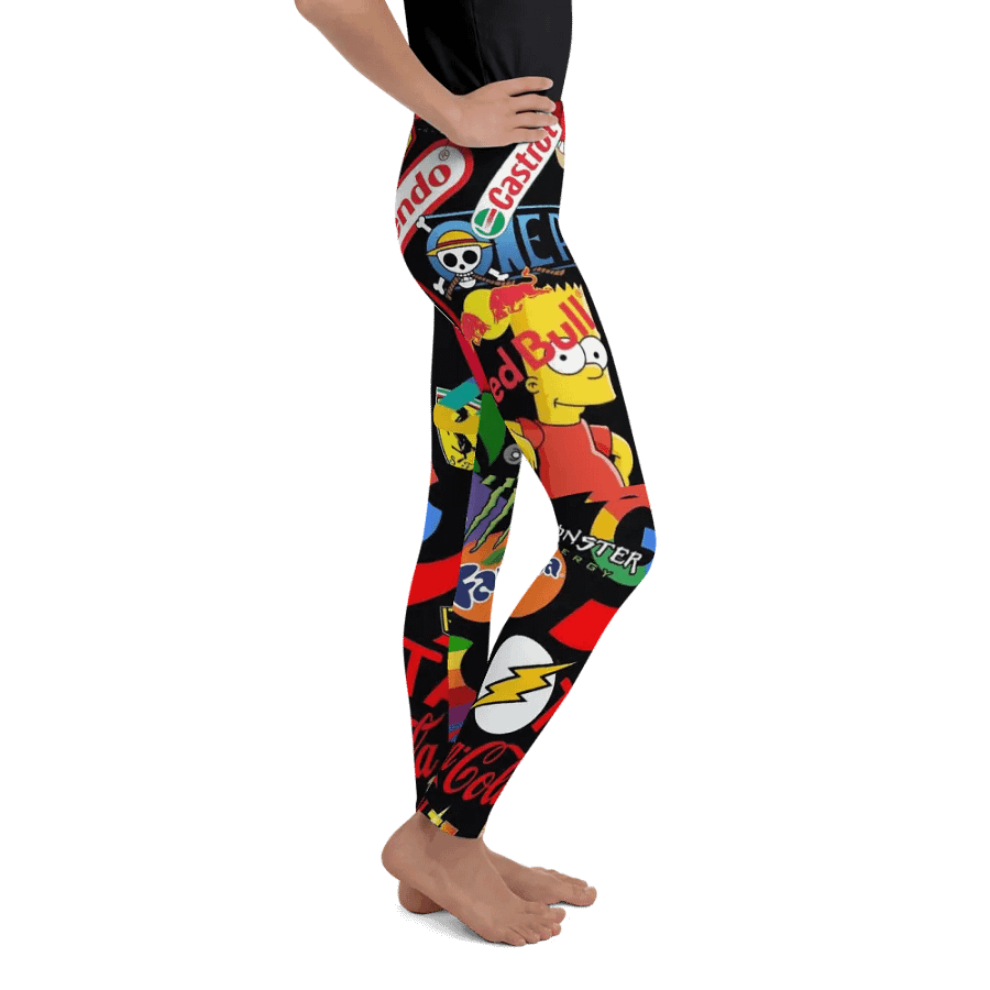 Kids Leggings – Famous Brands Print for Trendy & Stylish Look product image (10)