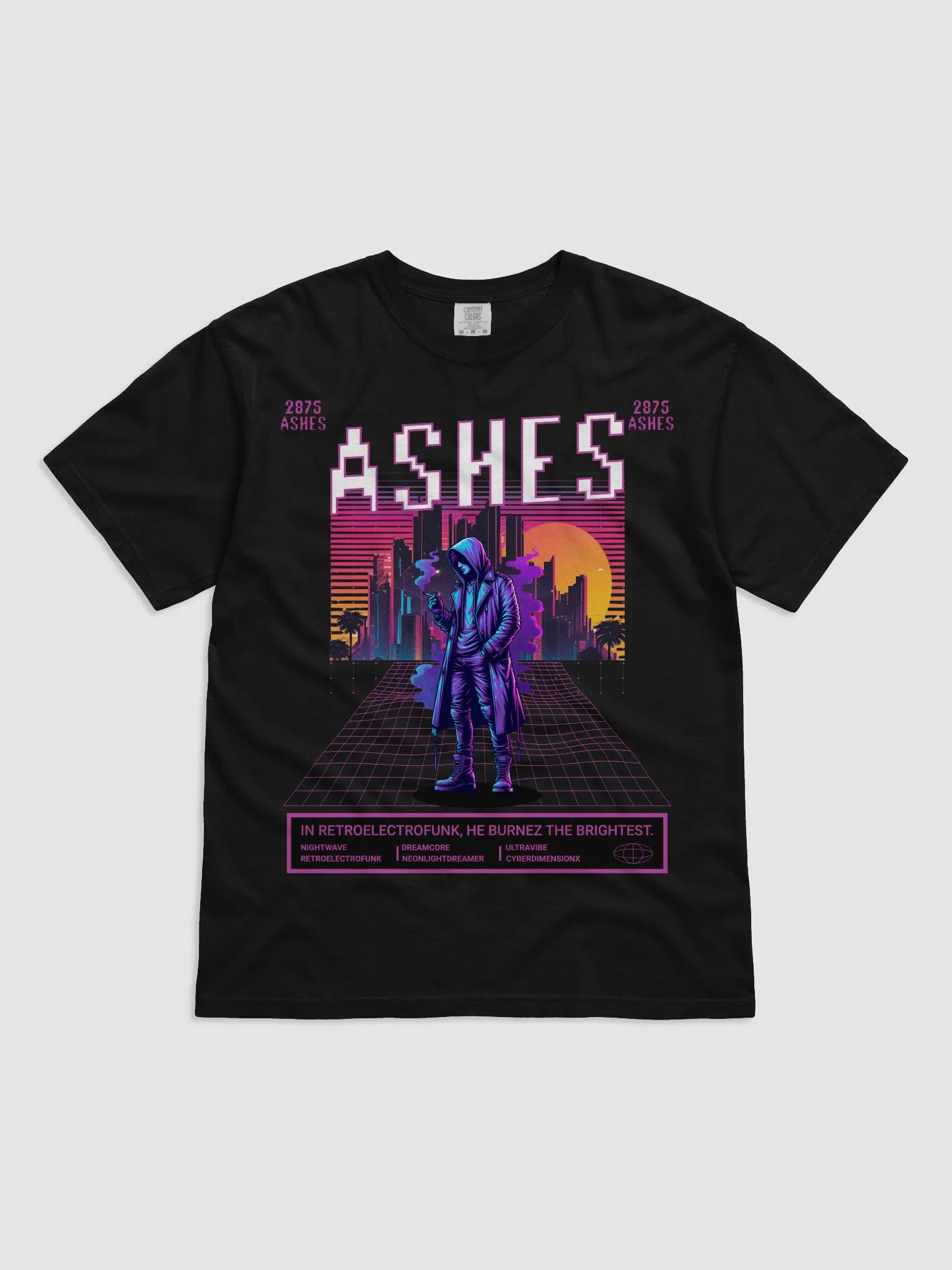 Neonyberpunk Hoodie Tee product image (1)
