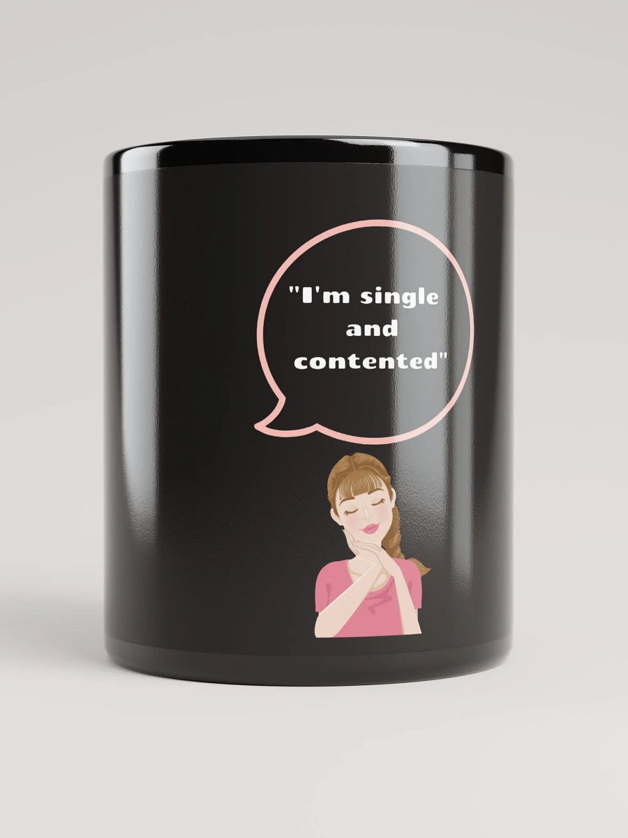 Dreamer's Wish Black Glossy Mug product image (9)