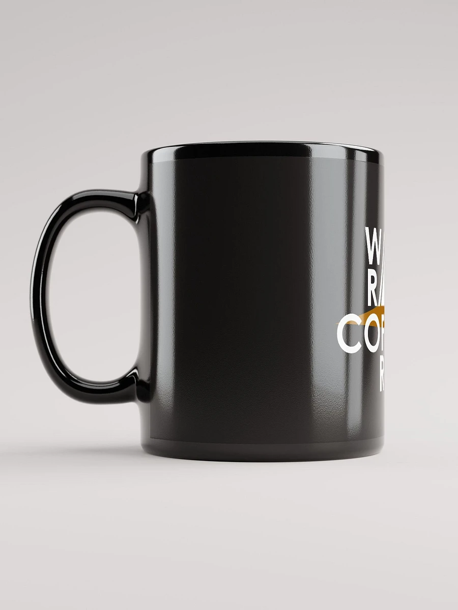 Glossy Black Ceramic Mug for Ravers product image (6)