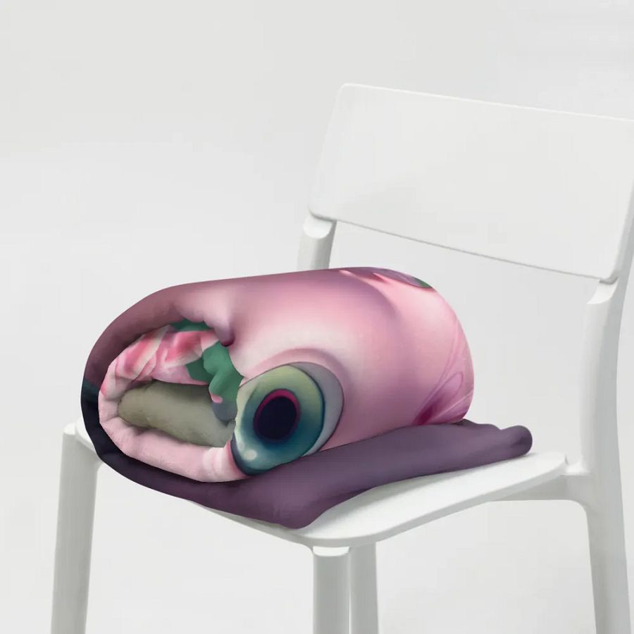 Endangered Species - Mexico - Axolotl Throw Blanket product image (8)