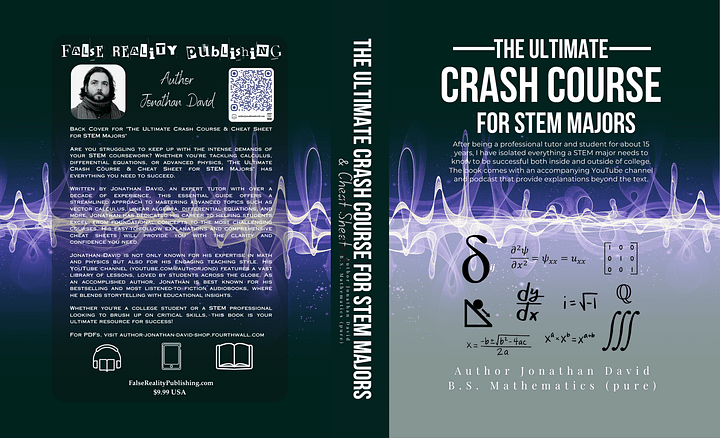 The Ultimate Crash Course & Cheat Sheet for STEM Majors with BONUS PDF Access to All FIction and Nonfiction Titles product image (1)