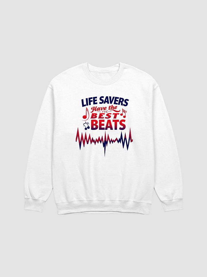 Heartbeat Melody Crewneck Sweatshirt product image (1)