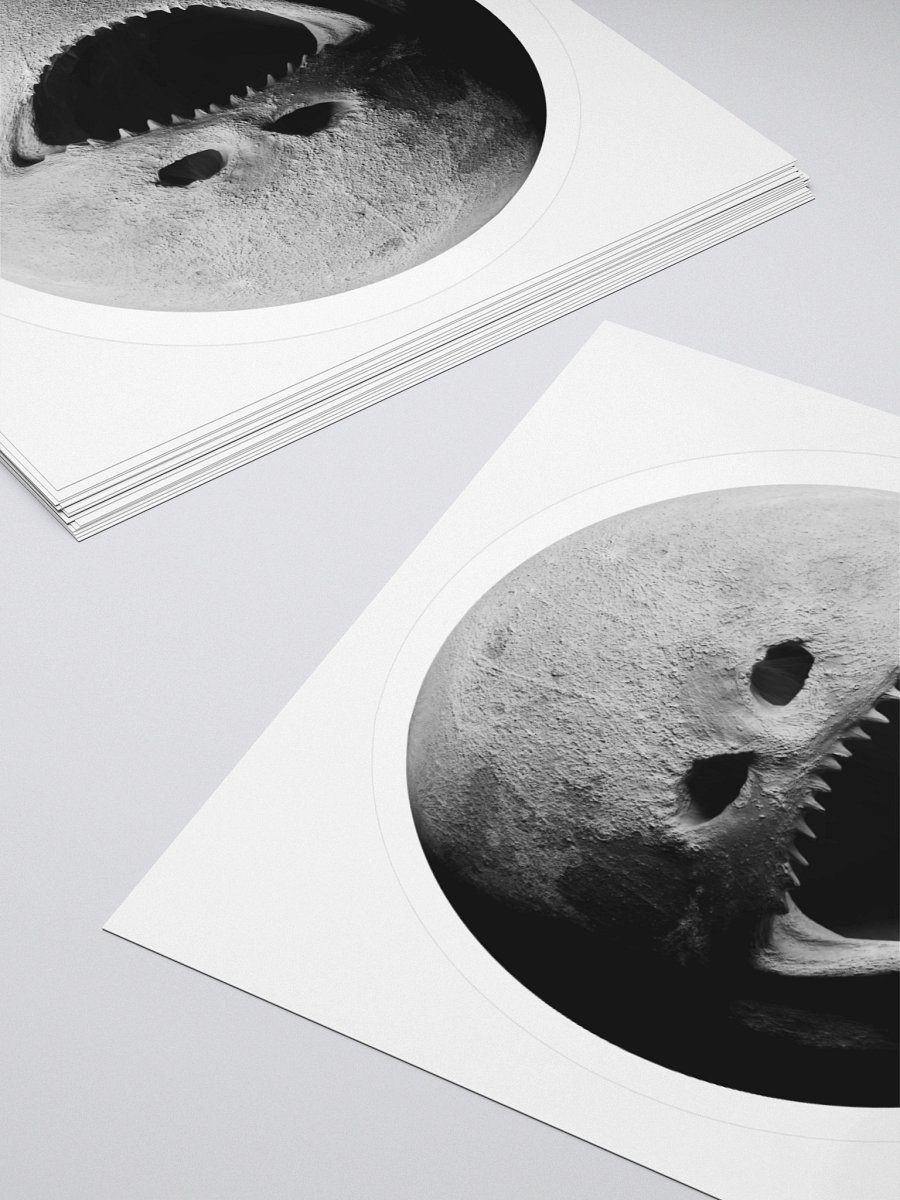 The Moon Woke Up Sticker product image (12)