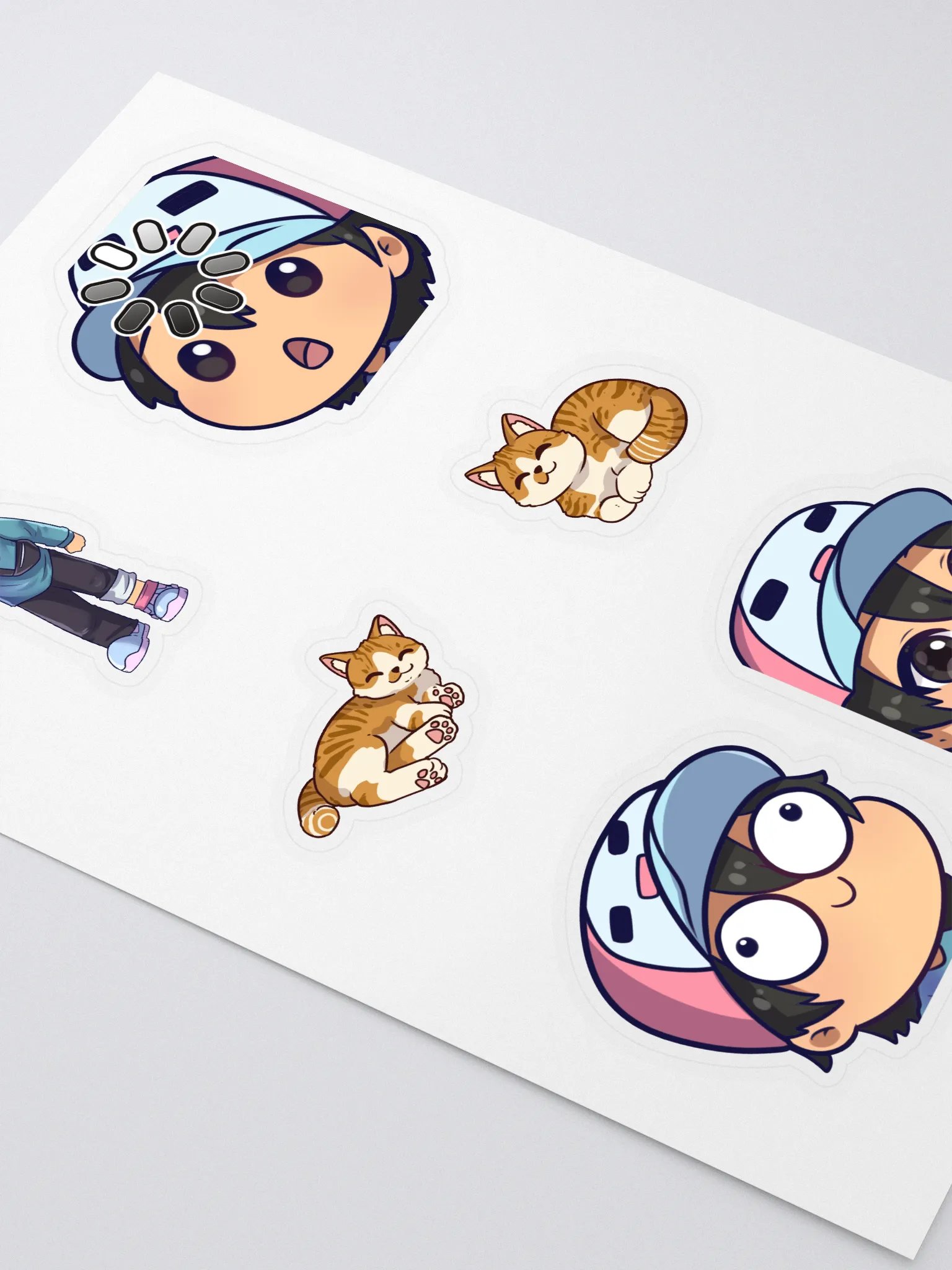 Beezecat and Rusty Stickers product image (1)