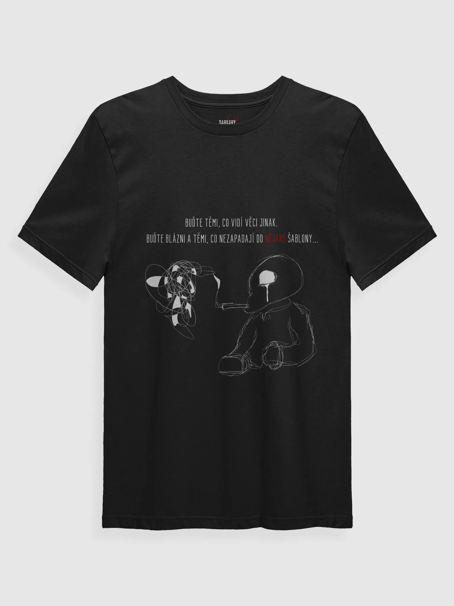 Blázni Black T-shirt product image (1)