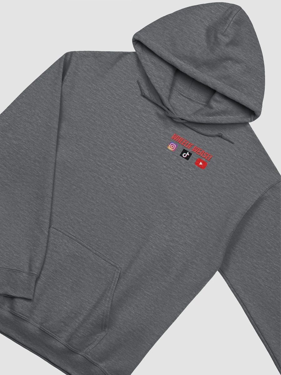 Red Rose Wheelie Weasel Hoodie product image (3)