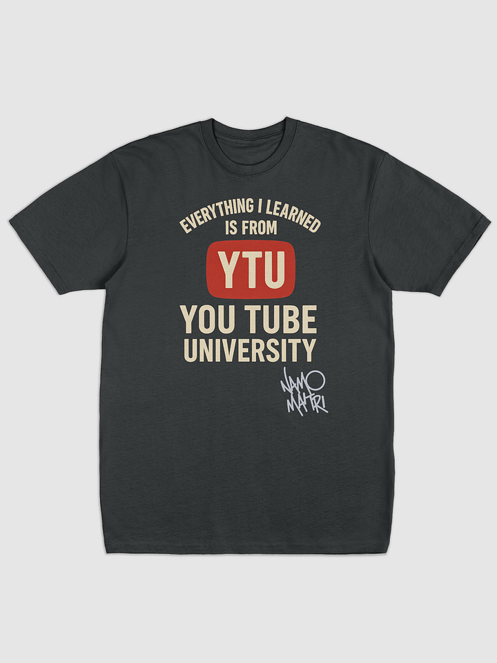 You Tube University Men's Premium Tee product image (3)