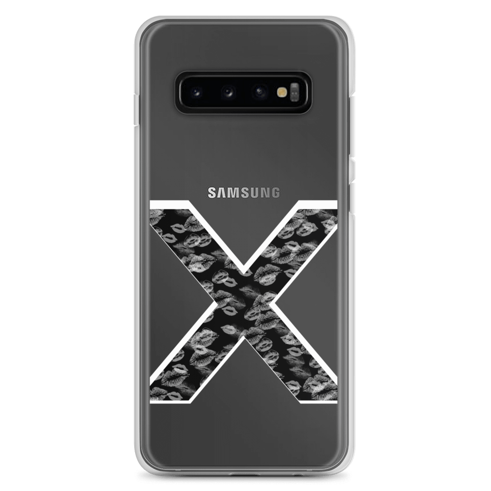 Black X White Lipstick Kisses | Phone Case S product image (1)