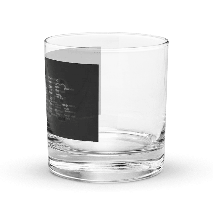 JESUS LOVE Rocks Glass product image (2)