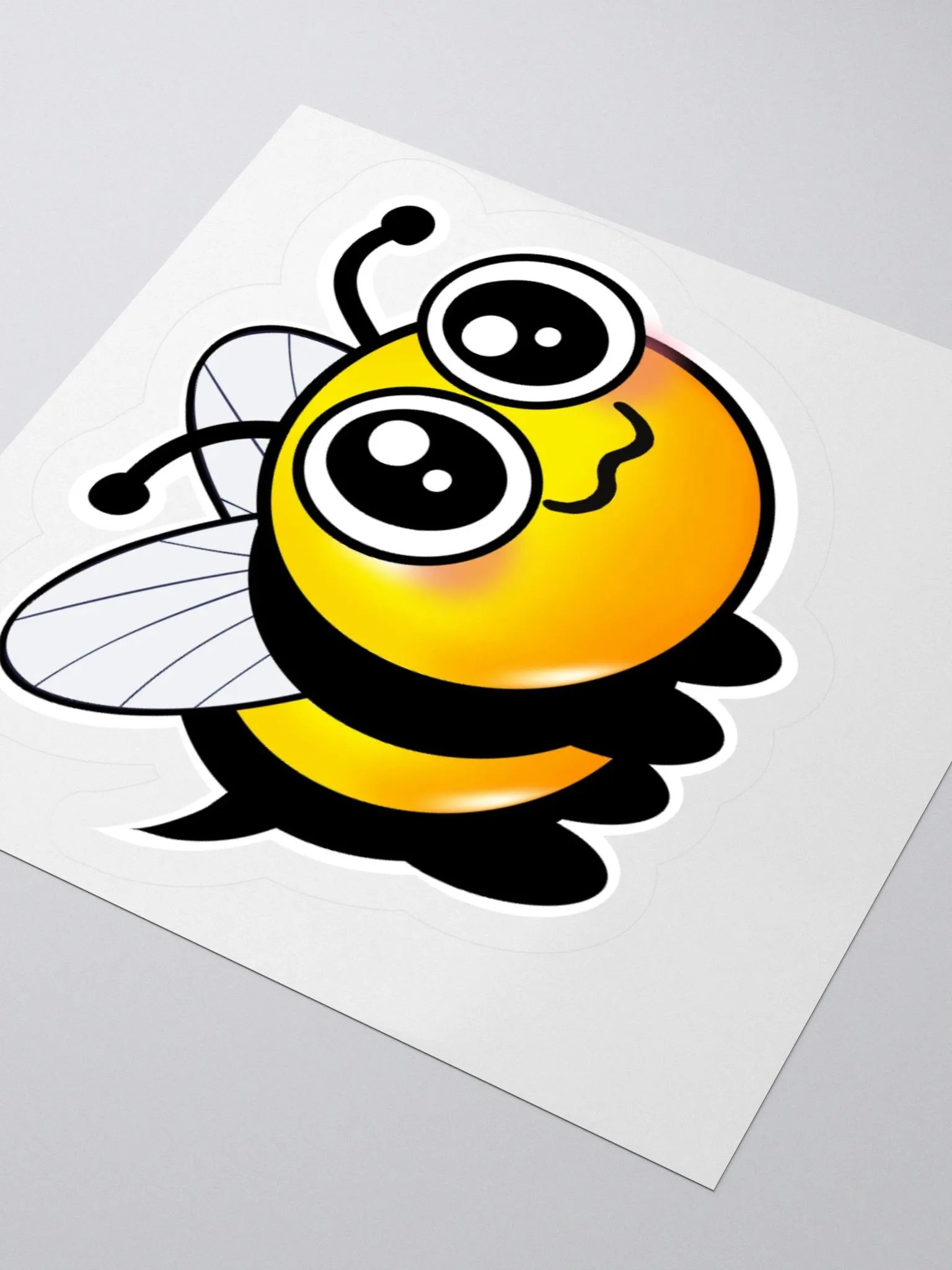 Bee Happy Sticker product image (7)