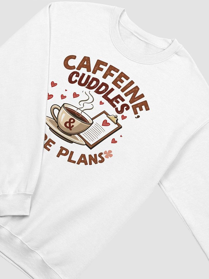 Caffeine, Cuddles, & Care Plans Classic Crewneck Sweatshirt product image (11)