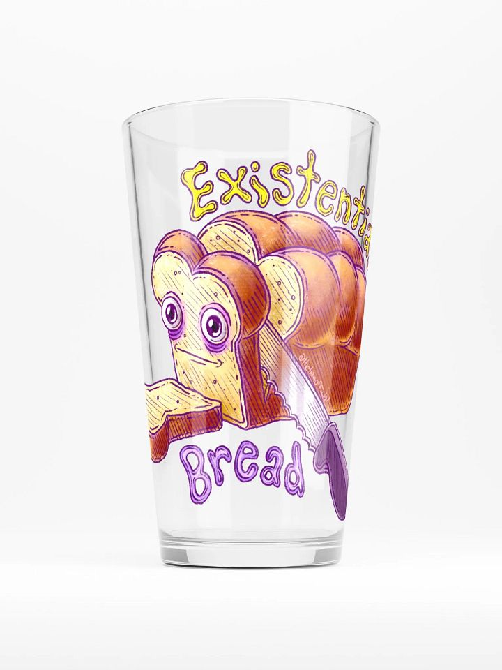 Existential Bread Pint Glass product image (1)
