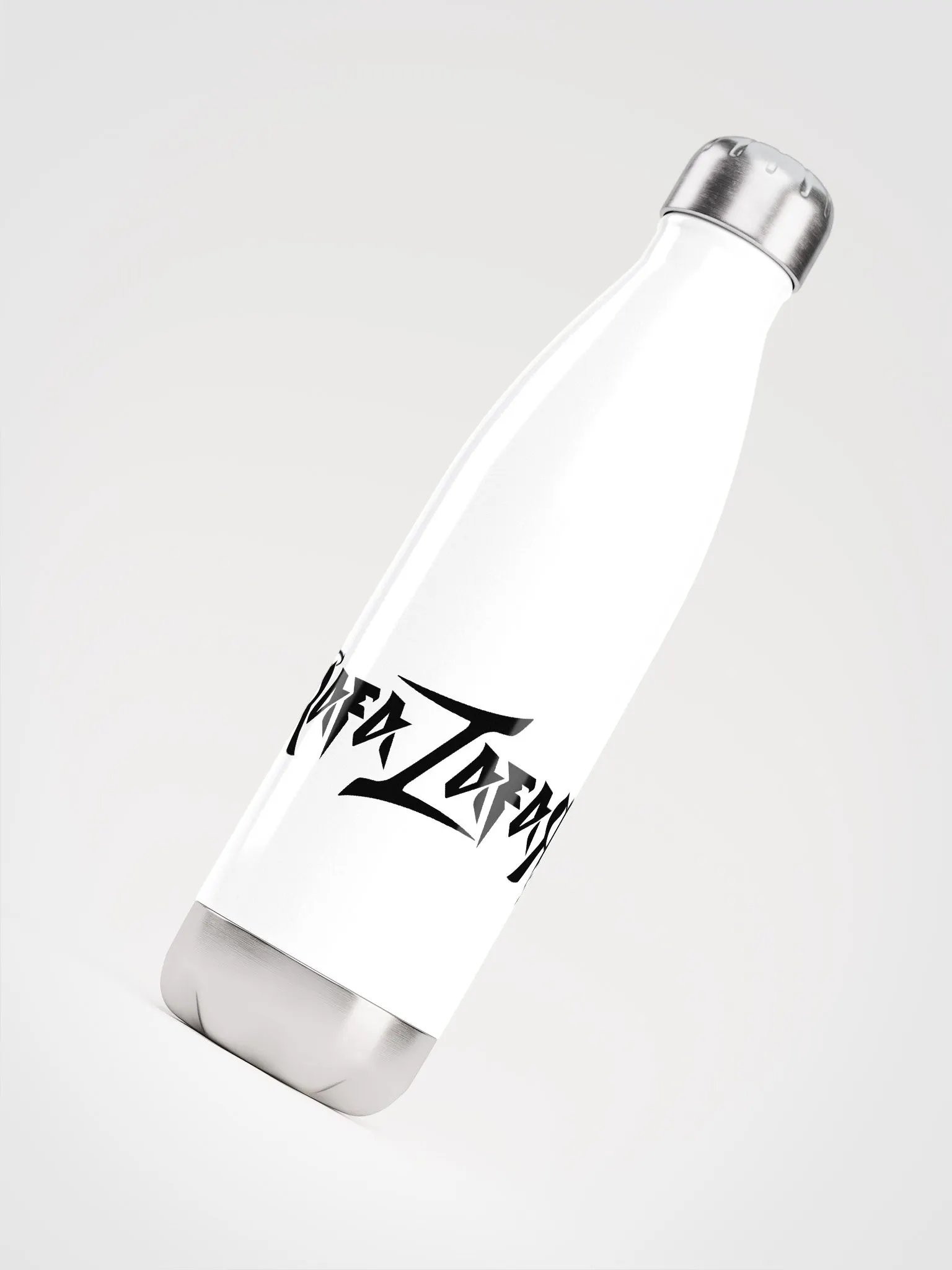 RafaZafar Logotext Steel Thermos (white) product image (4)