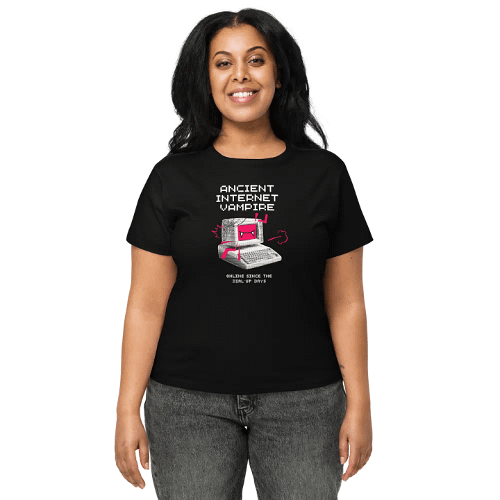 Ancient Internet Vampire Ladies' Tee product image (1)