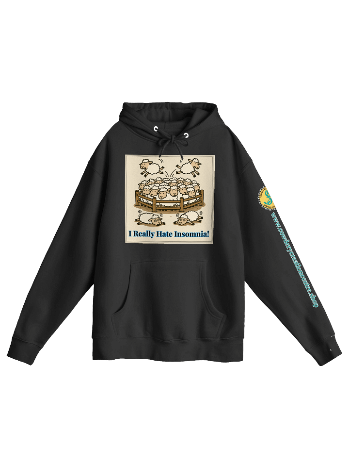 I Really Hate Insomnia (Both) Lane Seven Premium Pullover Hoodie product image (5)
