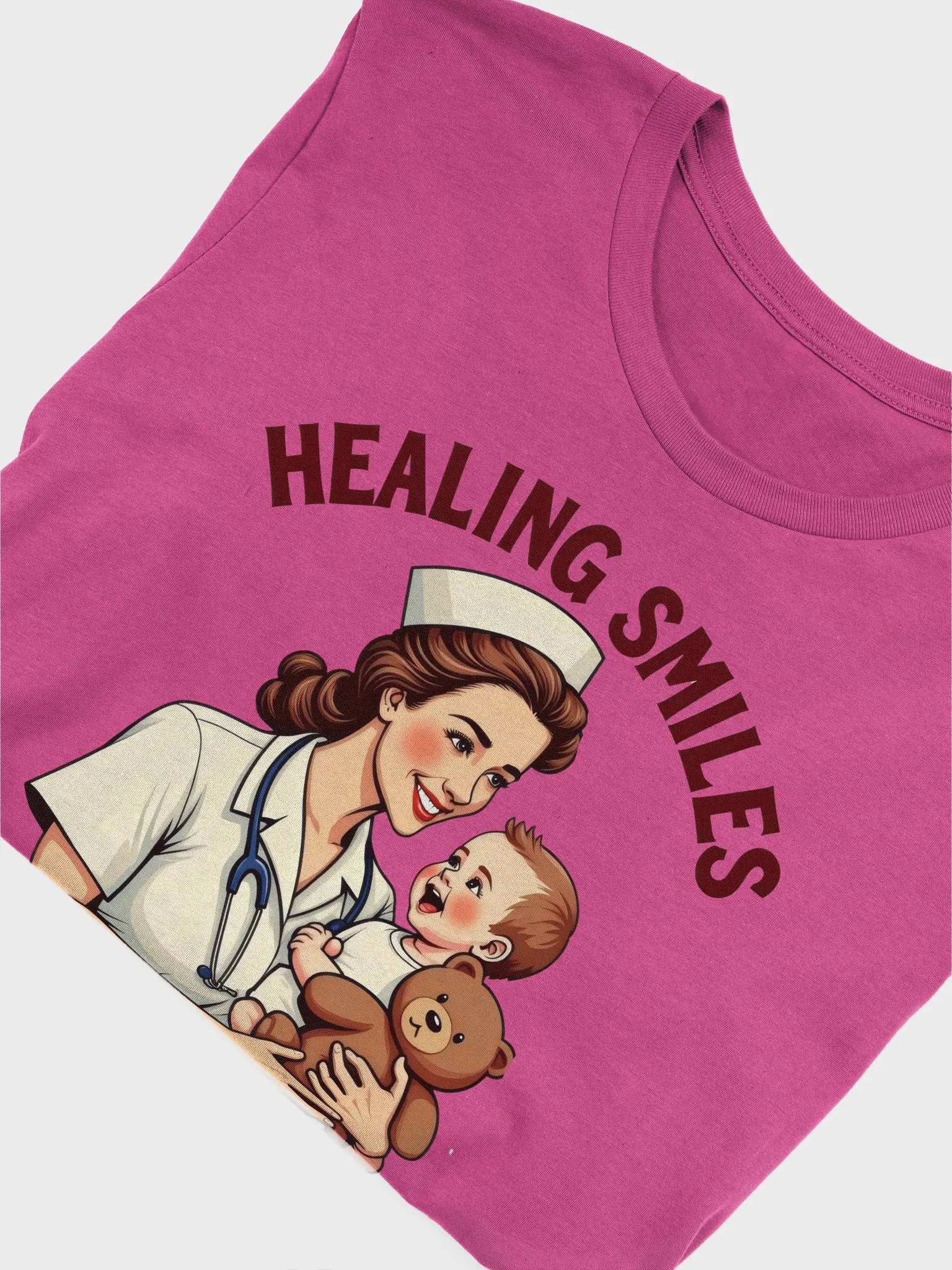 Healing Smiles Nurse T-Shirt product image (53)
