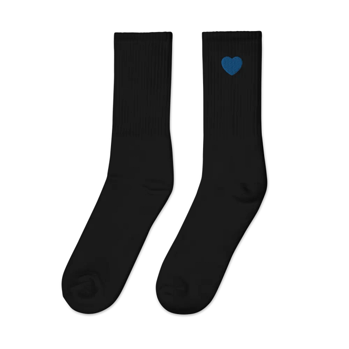 Nik Blue Heart Socks product image (2)