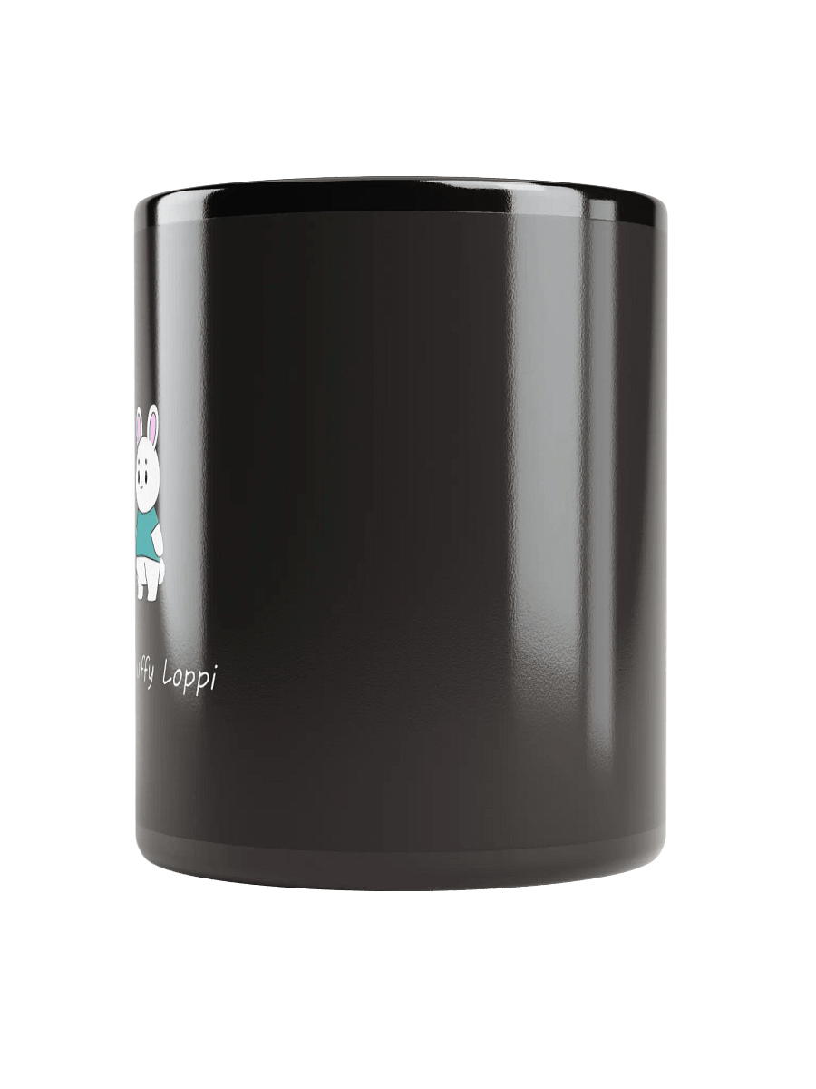 His Fluffy Loppi Black Mug product image (11)