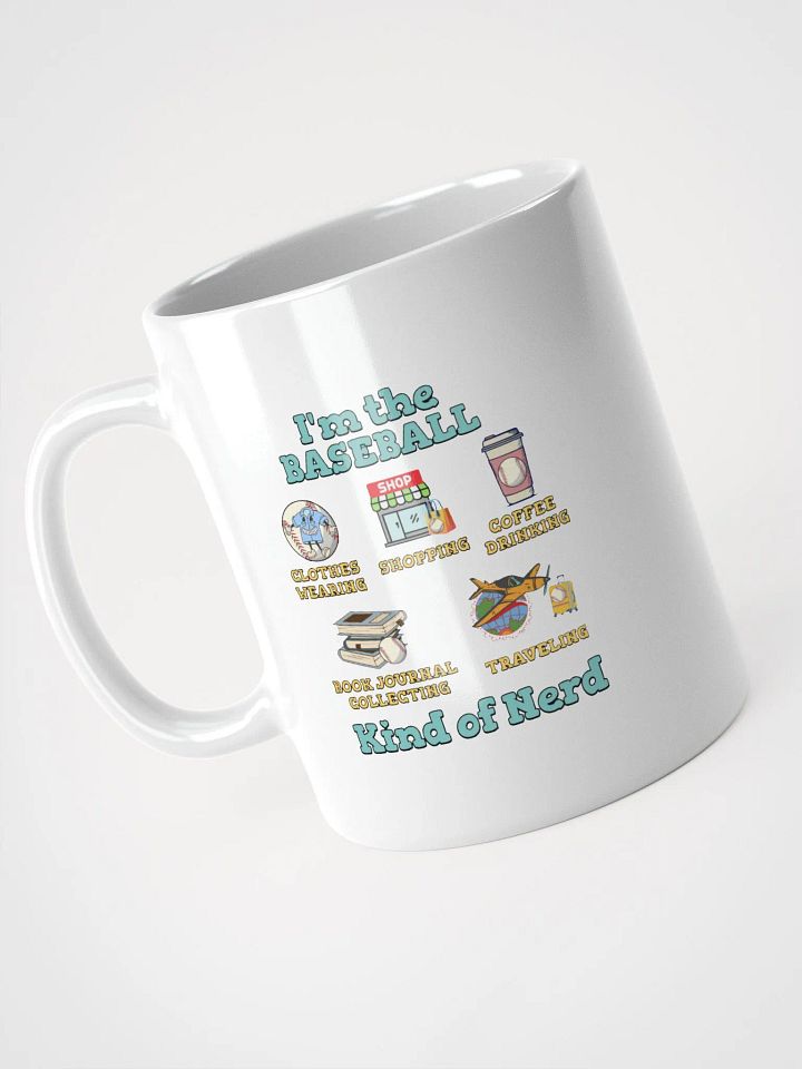 Im The Baseball Kind Of Nerd Playful Mug product image (2)