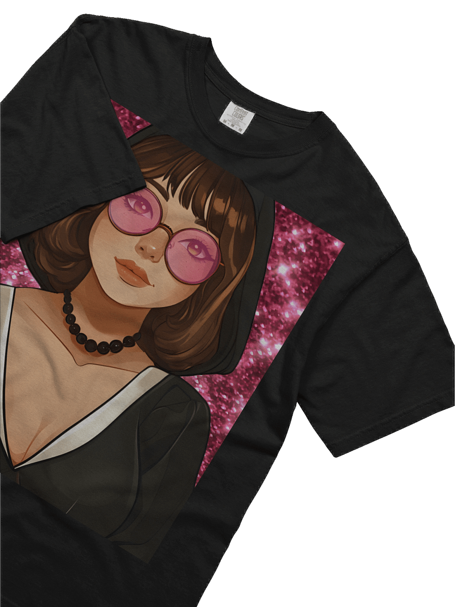 Sparkling Pink @nunsprintz Portrait Art Tee product image (29)