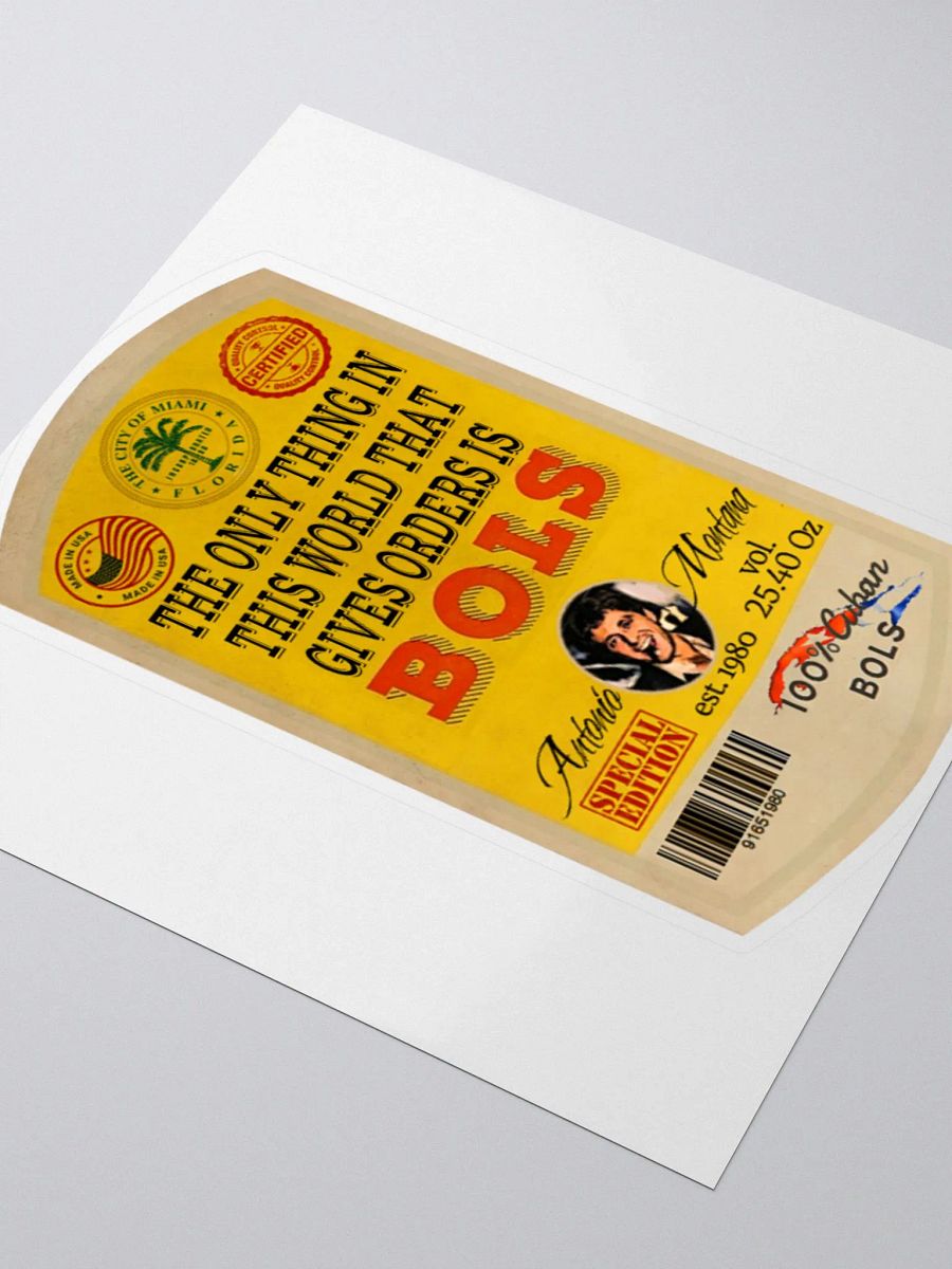 Antonio Montana's BOLS Gin Kiss Cut Stickers product image (3)