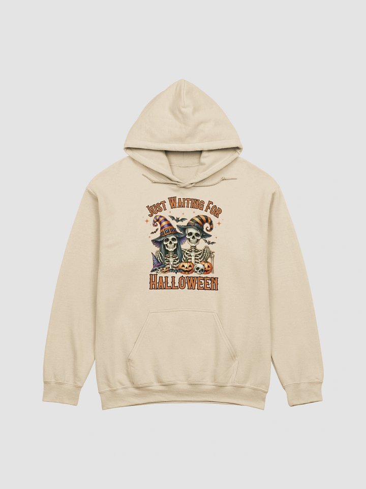 Just Waiting For Halloween Skeletons Hoodie product image (6)